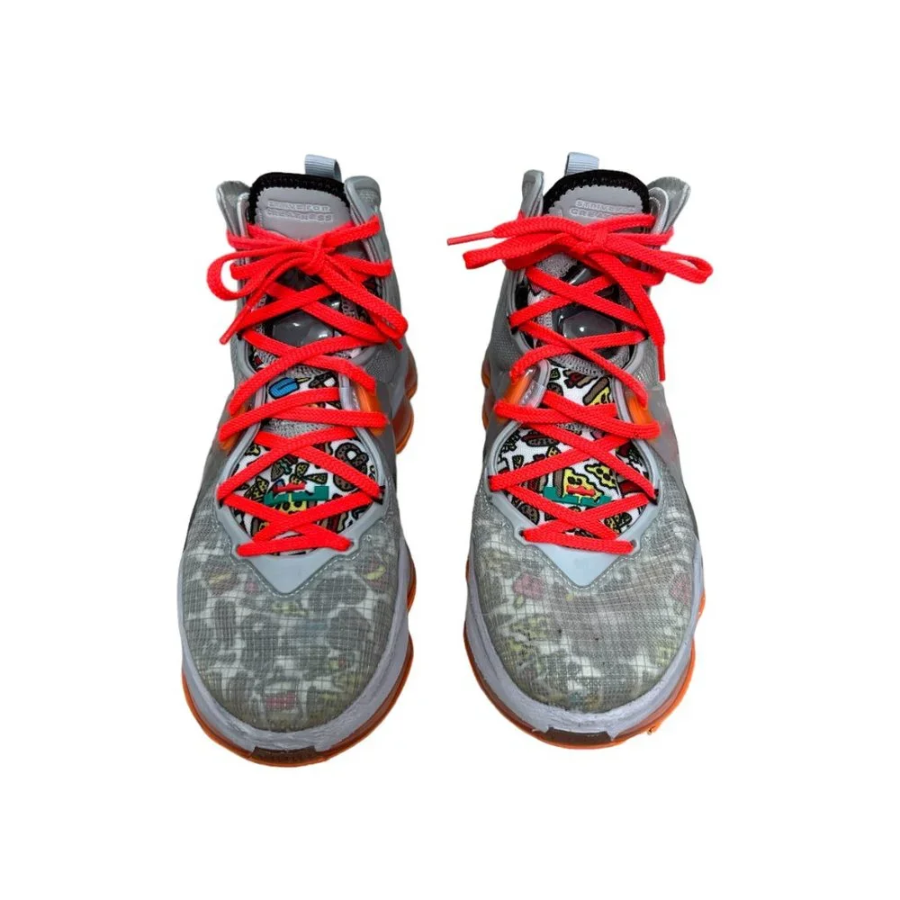 Nike LeBron 19 Fast Food Basketball men's sneakers size 8 - Picture 2 of 14